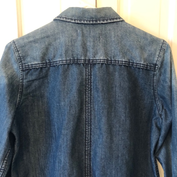 Blank NYC Button Down Denim Top - Picture 5 of 6